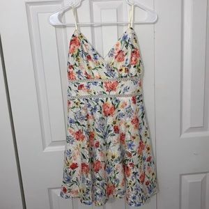 floral lace dress